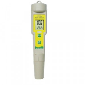 Портативный влагозащищенный кондуктометр, термометр EC-1387