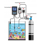 Настенный рН контроллер с управляемым блоком розеток PH-221